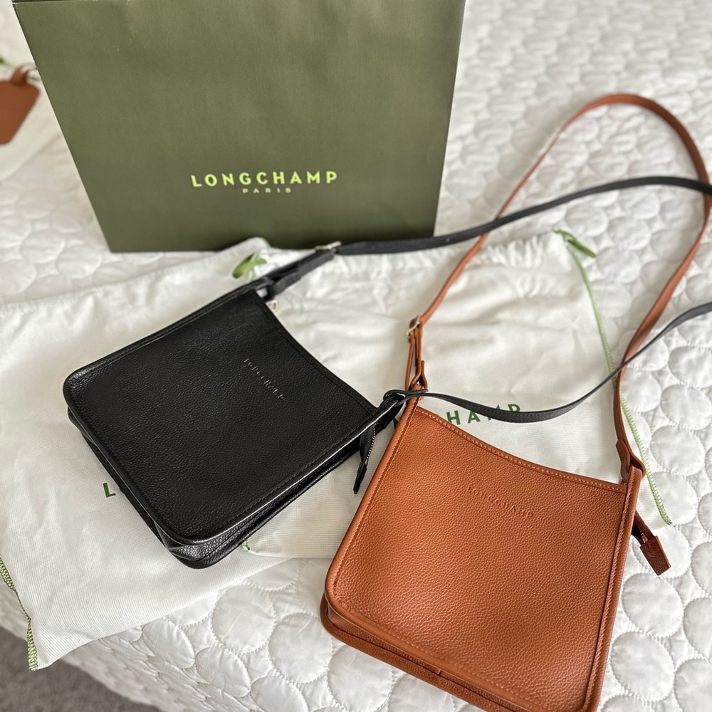 ***SOLD***Authentic Longchamp Le Foulonne S (Small) Brown and Black